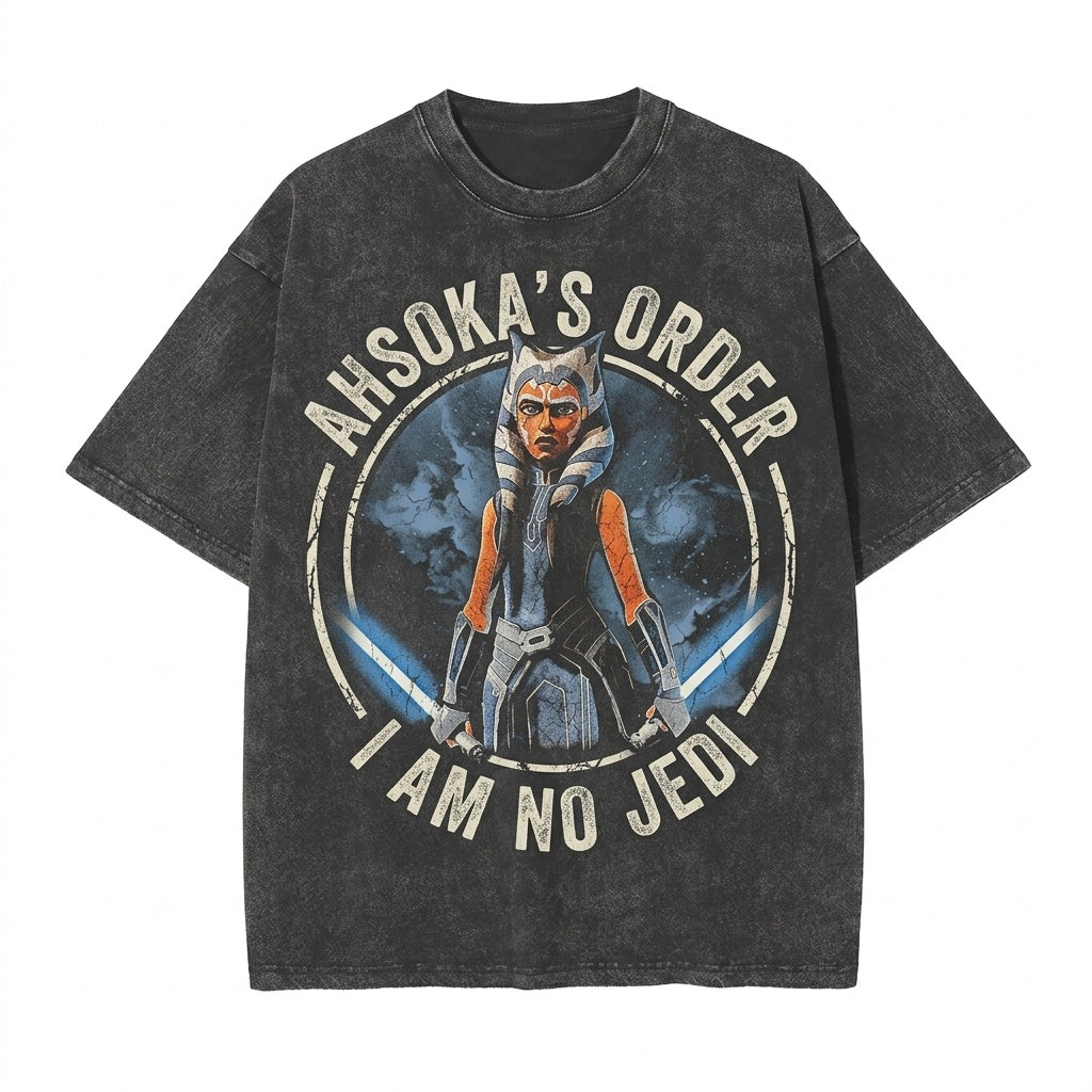 Ahsoka Tano Im No Jedi Clone Wars Rebels May Fourth Galactic Warrior Vintage Graphic Unisex TShirt