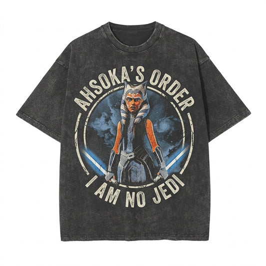 Ahsoka Tano Im No Jedi Clone Wars Rebels May Fourth Galactic Warrior Vintage Graphic Unisex TShirt