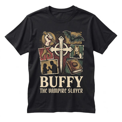 Buffy the Vampire Slayer Retro 90s Sarah Michelle Gellar TV Show Unisex TShirt