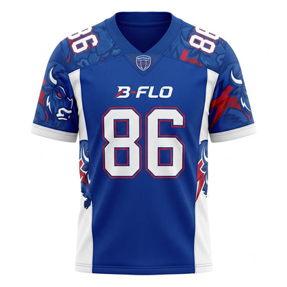 Unisex Game Day Football Fan Jersey - Stitched Lightweight Breathable Mesh Athletic Shirt