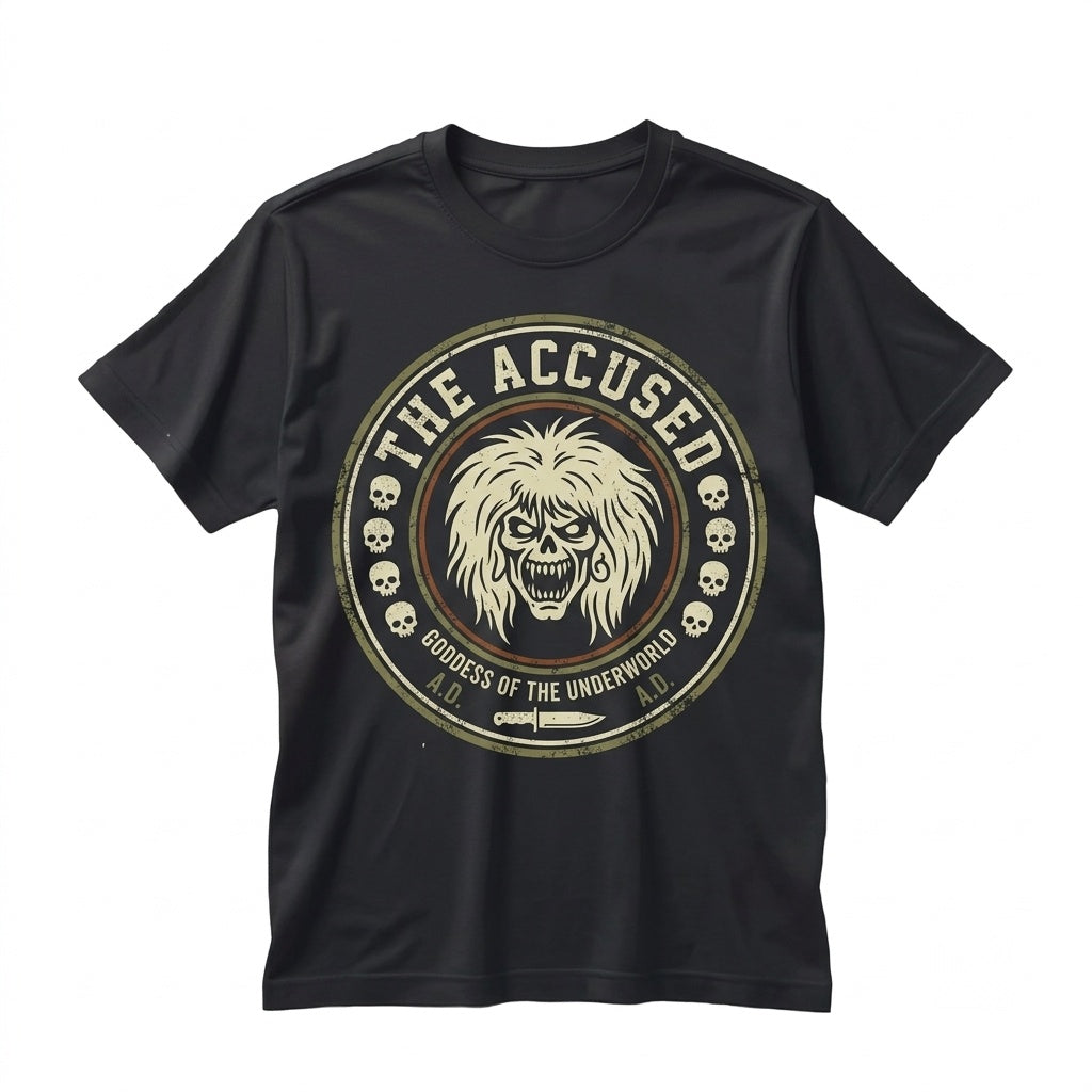 Accused A.D. Graphic Band Merch Novelty Heavy Cotton Unisex TShirt