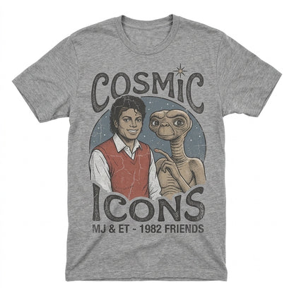 Classic Sci-Fi Movie Character Graphic Casual Cotton Apparel Unisex TShirt