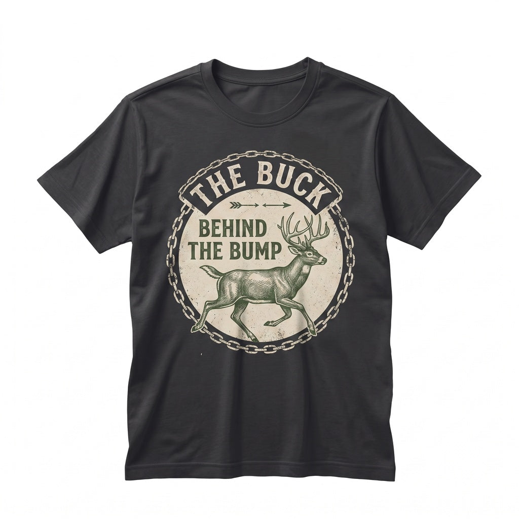 Oh Deer Im Pregnant & The Buck Behind Bump Matching Couple Pregnancy Announcement Gender Reveal Gifts for New Mom Dad Unisex