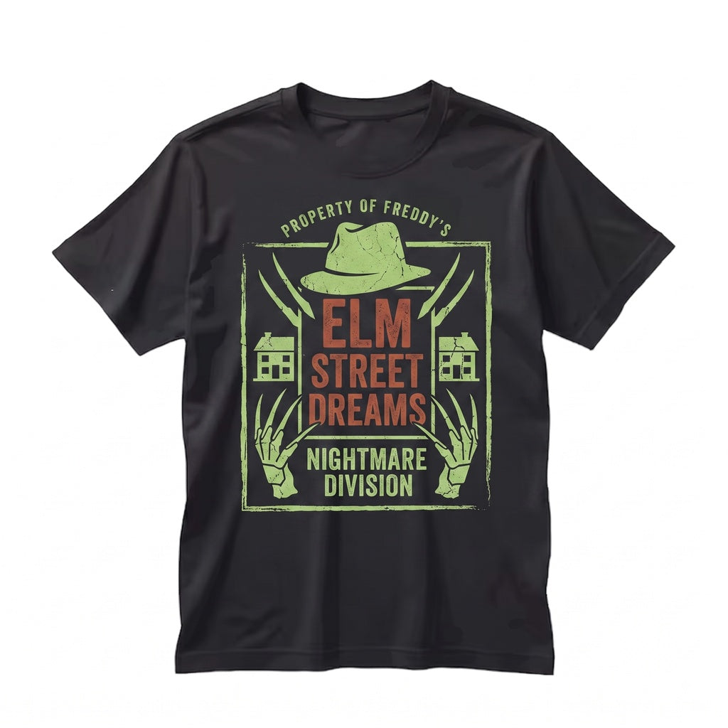 Retro 80s Horror Movie Slasher Freddy Graphic Unisex TShirt
