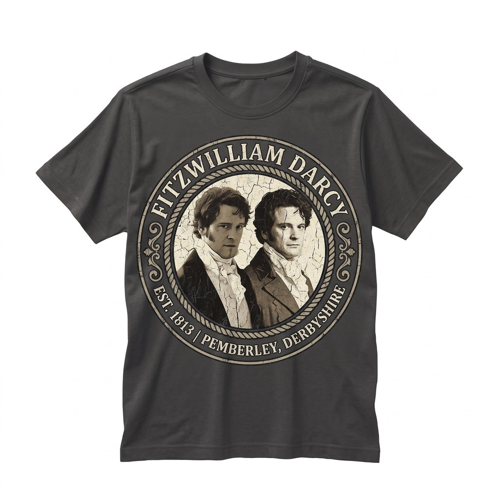 Fitzwilliam Darcy Vintage Unisex TShirt Gift For Woman And Man Timnas FD