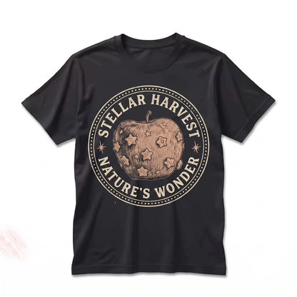 Pink Apple Star Fruit Coquette Aesthetic Graphic Y2K Vintage Short Sleeve Top, Unisex TShirt