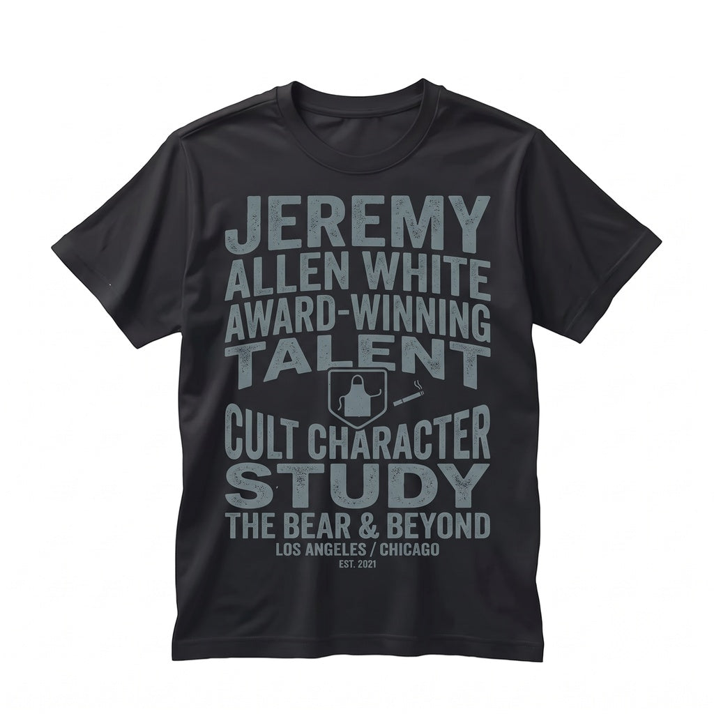 Jeremy Allen White Carmy Berzatto Graphic Kitchen Apparel Vintage Cook Unisex TShirt