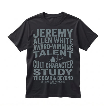 Jeremy Allen White Carmy Berzatto Graphic Kitchen Apparel Vintage Cook Unisex TShirt