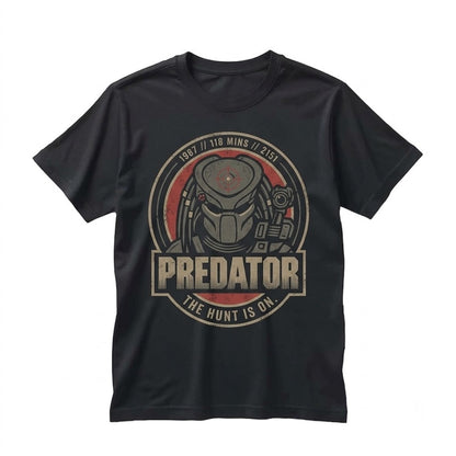 Alien Hunter Sci-Fi Graphic Vintage Movie Cotton Unisex TShirt