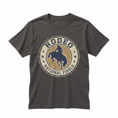 Vintage Rodeo Cowboy Bronc Rider Horse Western Graphic Unisex TShirt