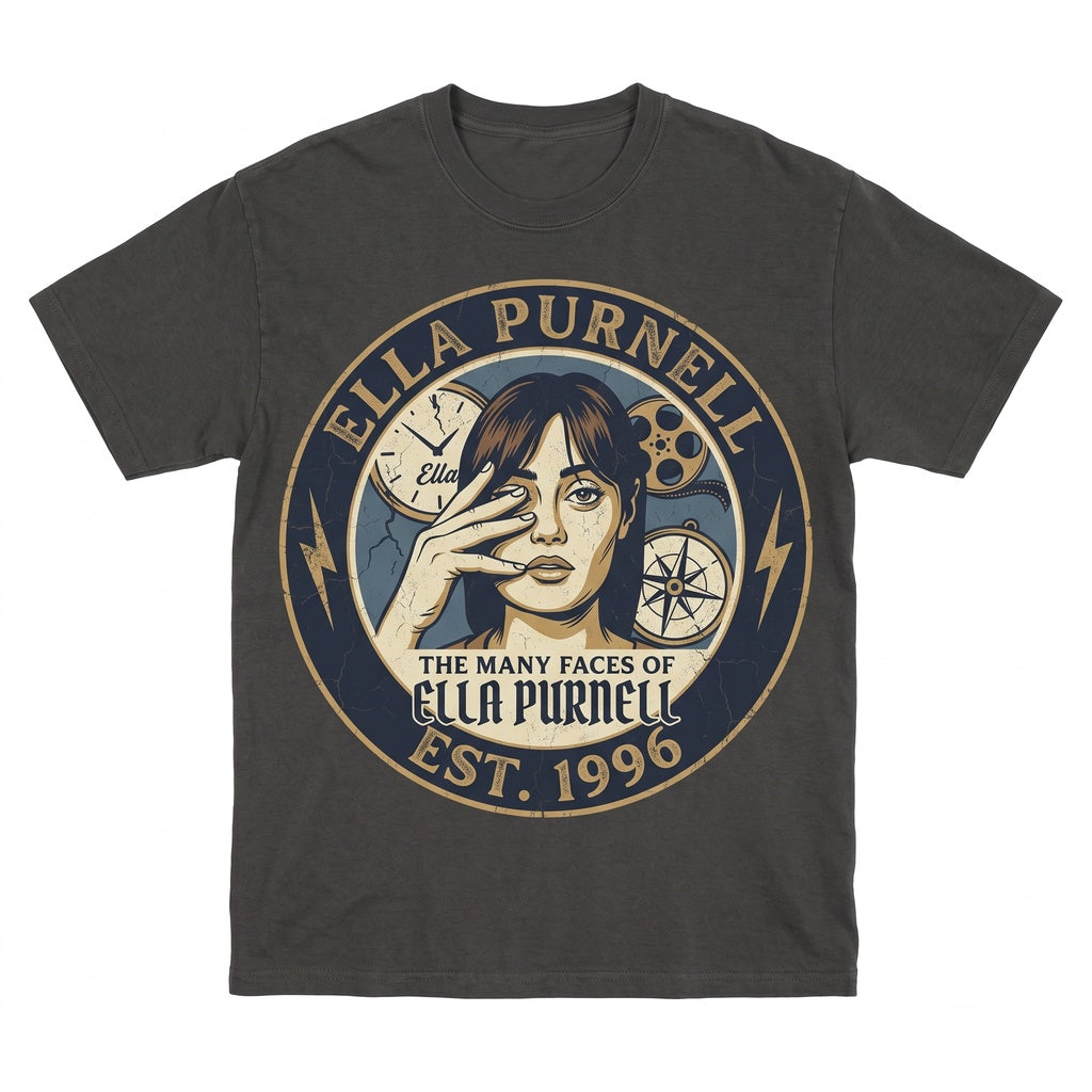 Ella Purnell Vintage Retro Graphic Fan Gift for Men Women Unisex TShirt