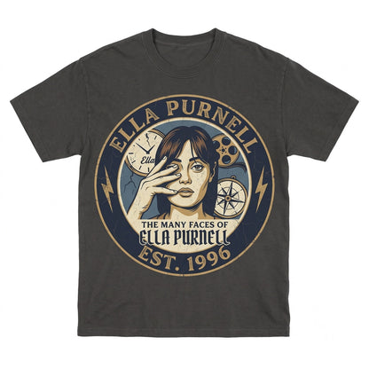 Ella Purnell Vintage Retro Graphic Fan Gift for Men Women Unisex TShirt