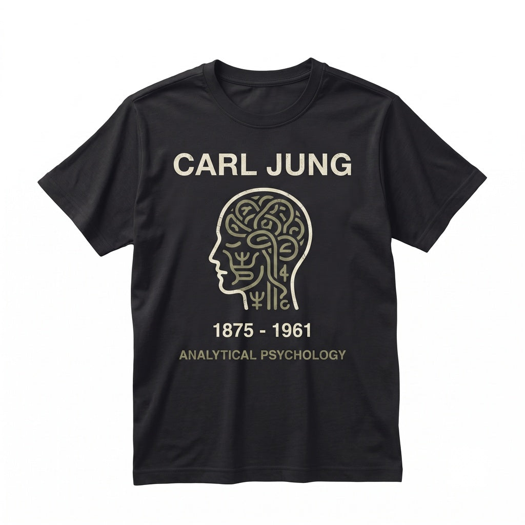 Carl Jung Vintage 90s Bootleg Lightning Psychology Philosophy Graphic Gift Unisex TShirt