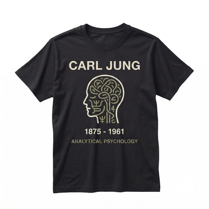 Carl Jung Vintage 90s Bootleg Lightning Psychology Philosophy Graphic Gift Unisex TShirt