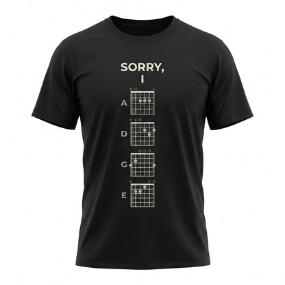 Guitar Chords Musician Gift Acoustic Electric Player Music Birthday Present Christmas Apparel Men Women Unisex TShirt