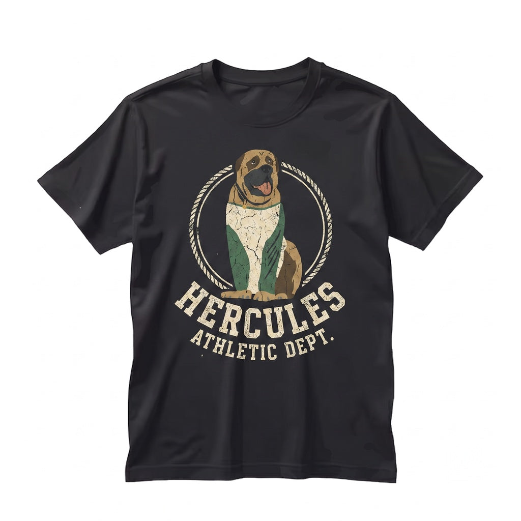 Vintage Sandlot Baseball Graphic The Beast Mastiff Pup 90s Cult Sports Film Apparel Unisex TShirt