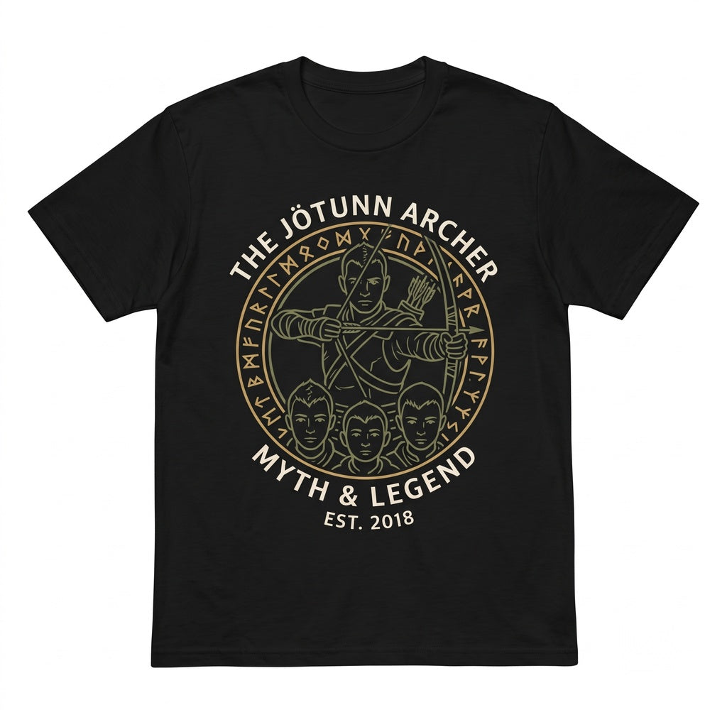 Kratos Atreus Father Son Norse Mythology Ragnarok Graphic Gaming Apparel Vintage Cotton Unisex TShirt