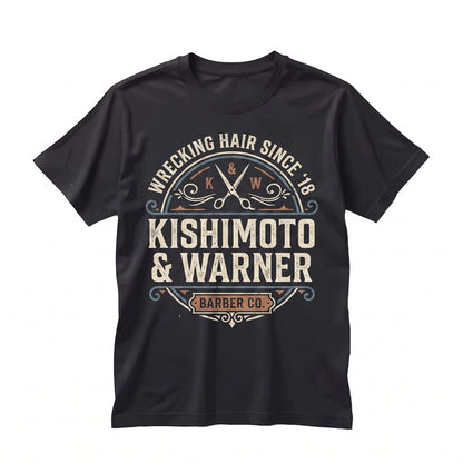 Embroidered Cuts By Kishimoto And Warner Dystopian Bookish Romance Fan Merch Gift Unisex TShirt