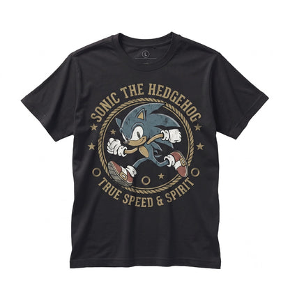 Retro Comic Superhero Graphic Cotton Apparel Unisex TShirt