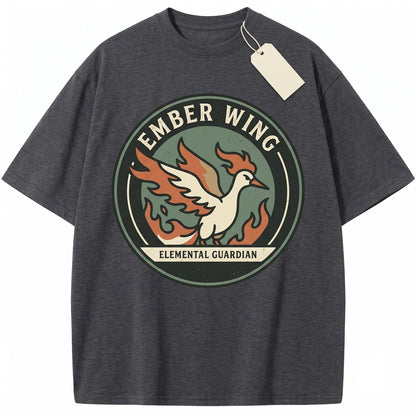 Moltres Vintage Acid Wash Fire Legendary Bird Anime Retro Graphic Oversized Gift Unisex TShirt