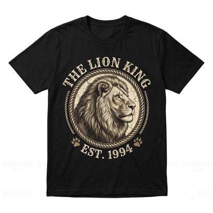 Vintage Simba Graphic Apparel Retro Safari Animal Top Unisex TShirt