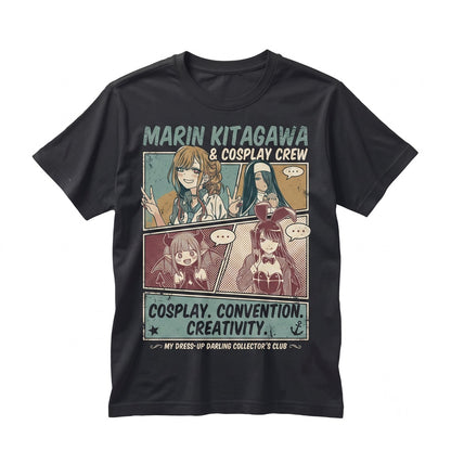 Marin Cosplay Anime Manga Waifu Japanese Otaku Aesthetic Graphic Crewneck Unisex TShirt