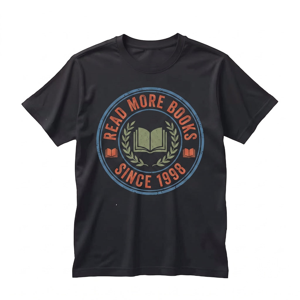 Read More Books Teacher English Educator Librarian Literary Graphic Apparel Unisex TShirt