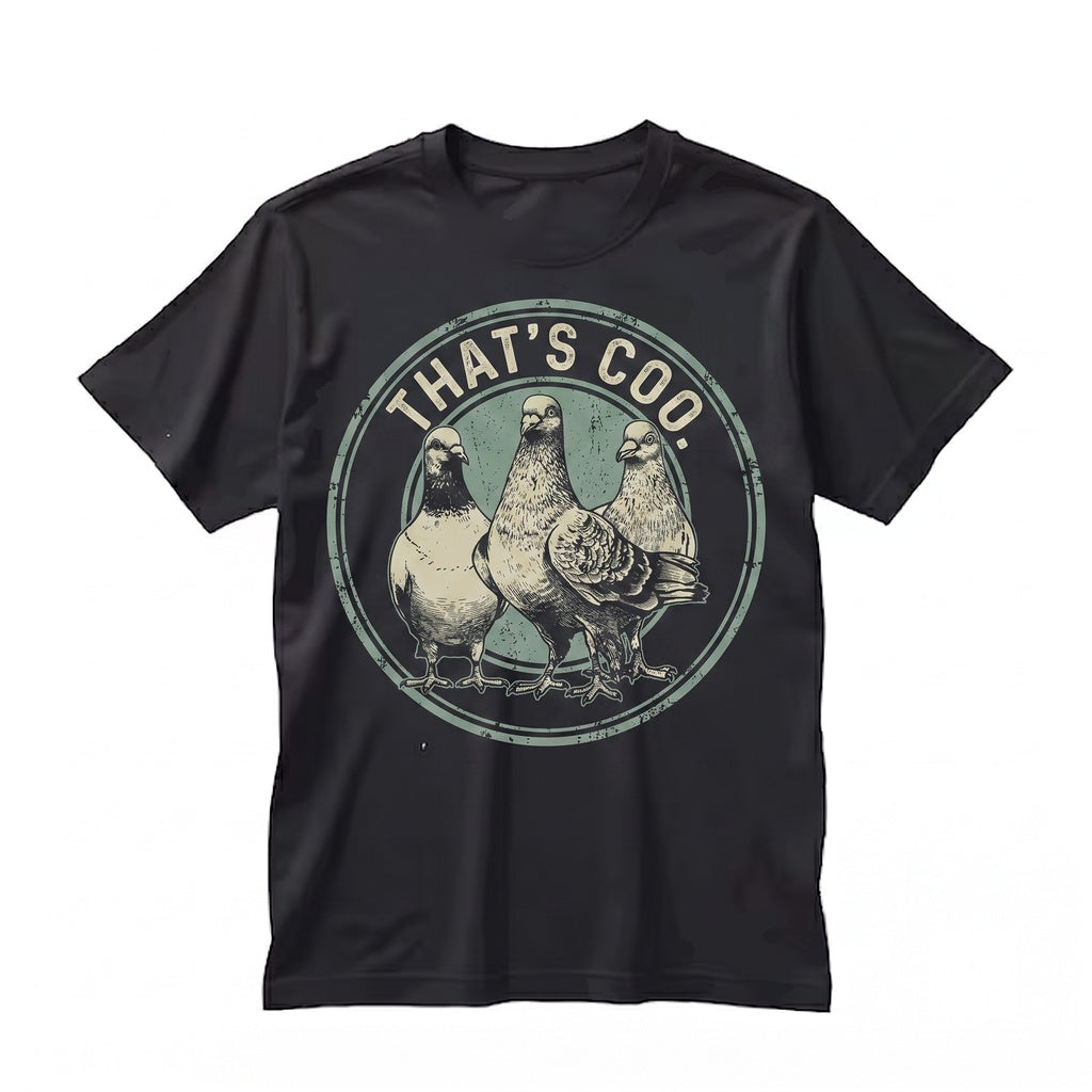 Funny Thats Coo Pigeon Bird Pun Urban Graphic Sweatshirt Lover Gift Unisex TShirt