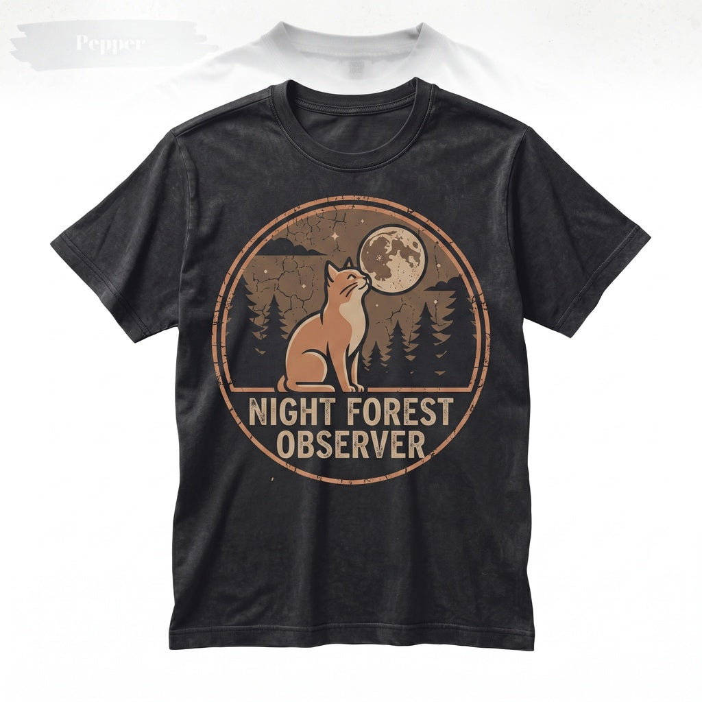Funny Tortoiseshell Cat Howling at the Moon Vintage 90s Tortie Pet Lover Mom Gift Unisex TShirt