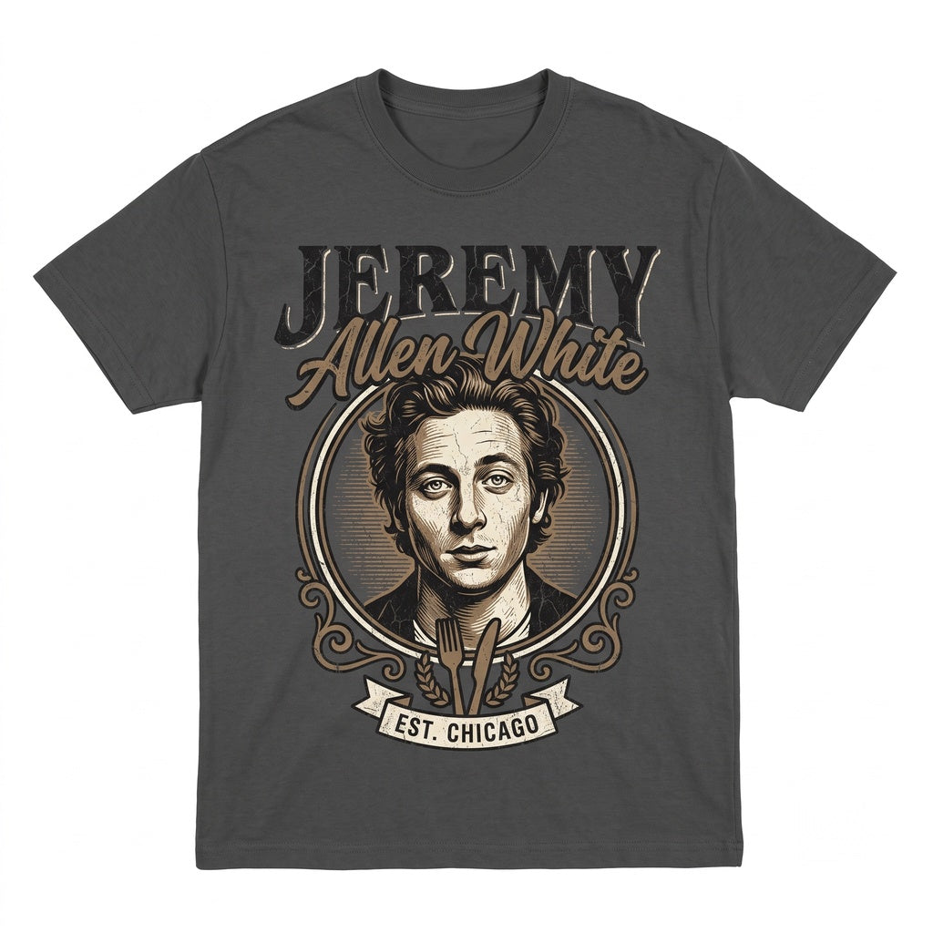Jeremy Allen White Carmy Berzatto Graphic Kitchen Apparel Vintage Cook Unisex TShirt