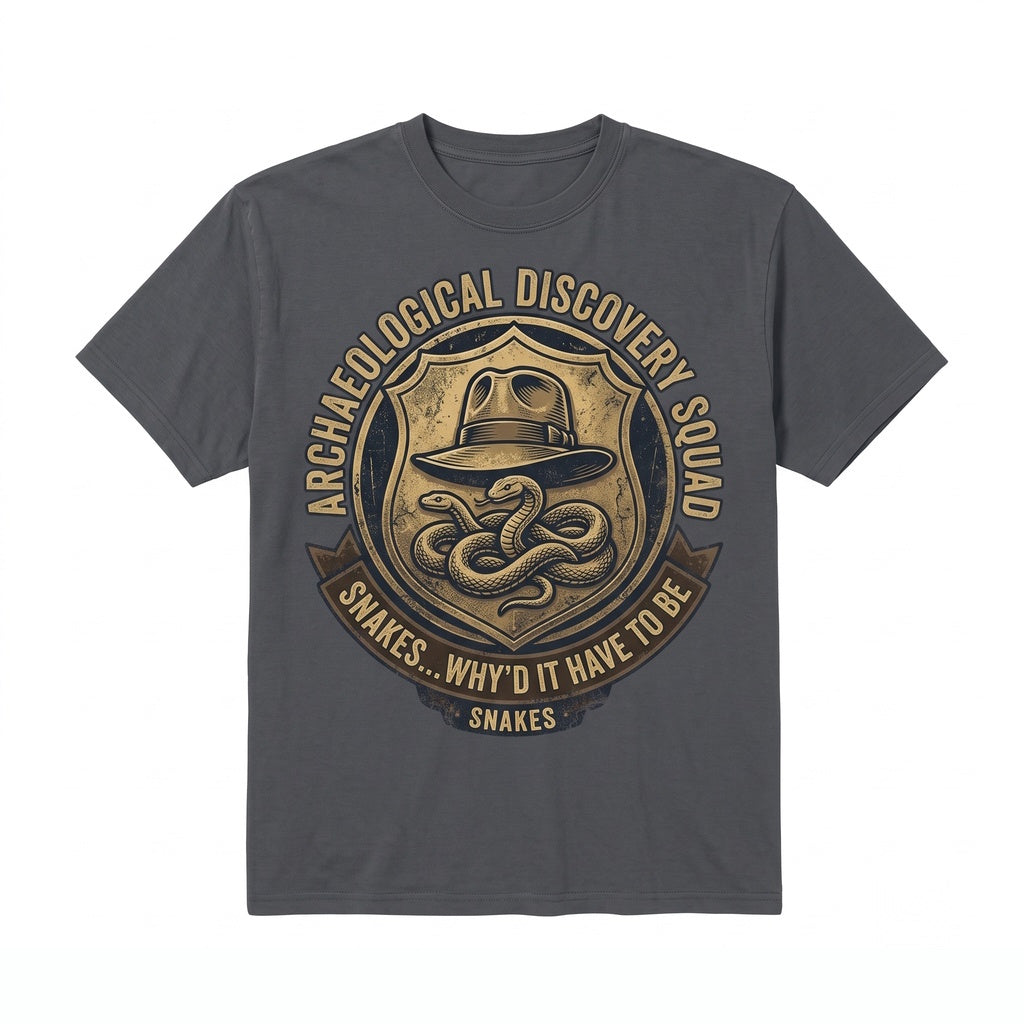 Vintage Adventure Archaeologist Raiders Lost Ark Hollywood Studios Oversized Unisex TShirt