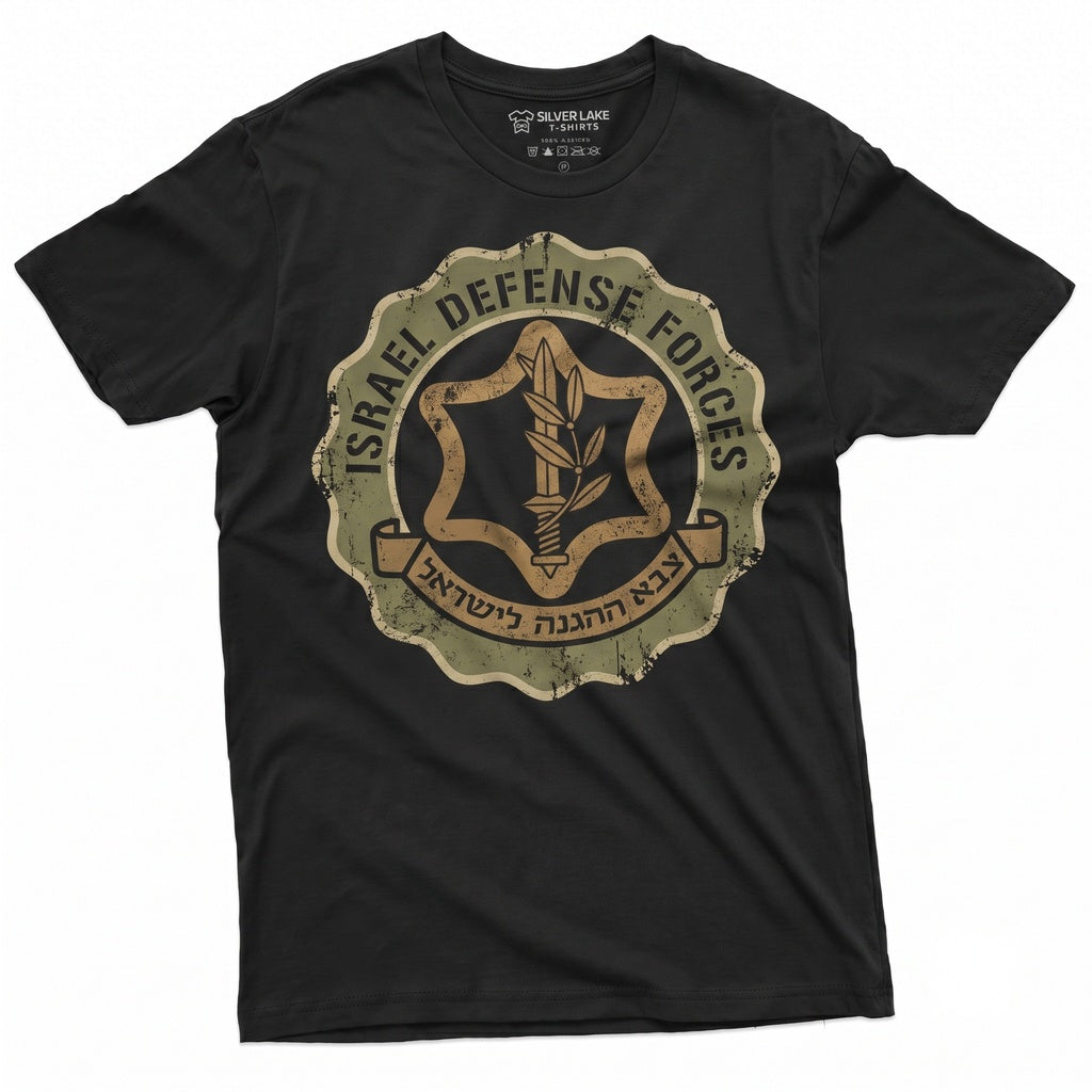 Israel Defense Forces Patriotic Army Jewish Support Gifts Unisex TShirt