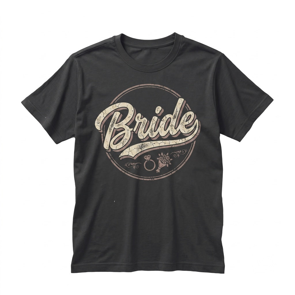 Oversized Bride Vibes Pink Bachelorette Party Wedding 1717 Apparel Unisex TShirt