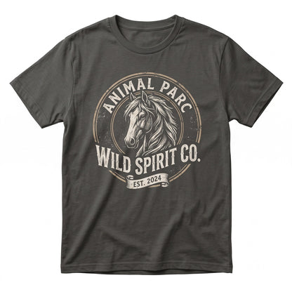 Minimalist Cute Wild Horse Graphic Lover Gift for Children Unisex TShirt