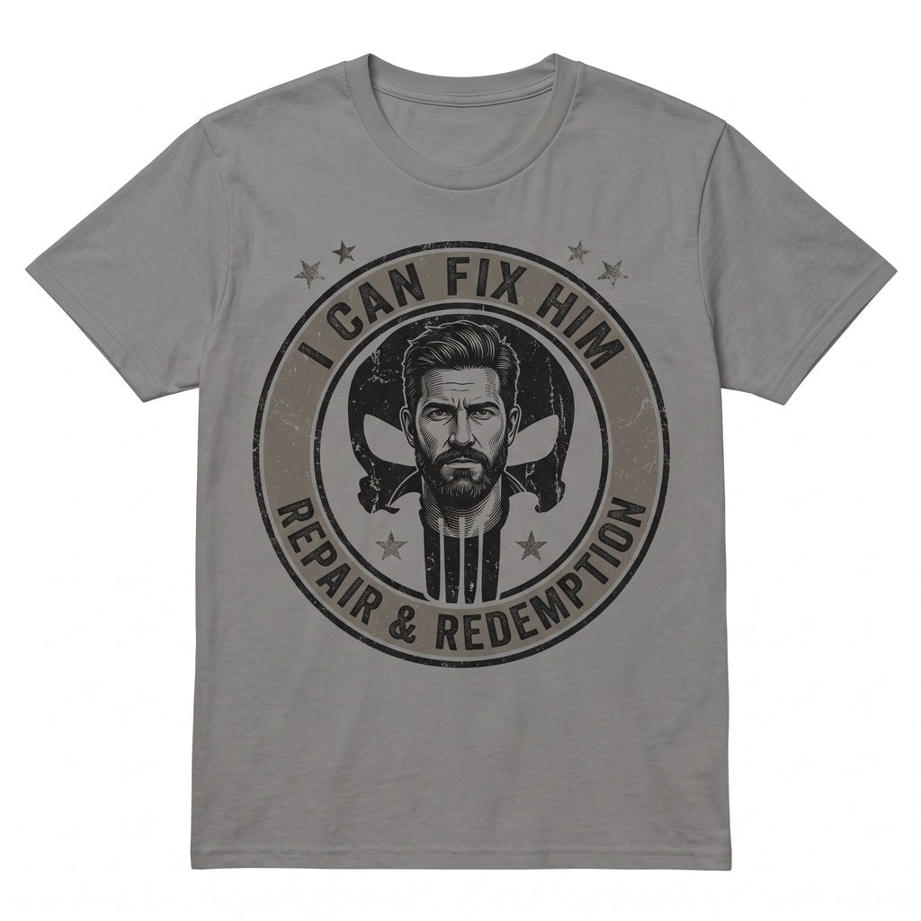 Vintage Frank Castle I Can Fix Him Funny Antihero Graphic Gift for Her Unisex TShirt