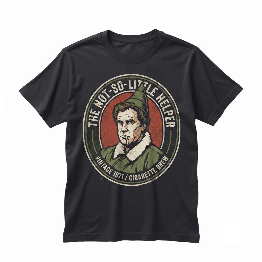 Funny Buddy the Elf Christmas Movie Holiday Graphic Sweater Vintage Xmas Apparel Unisex TShirt