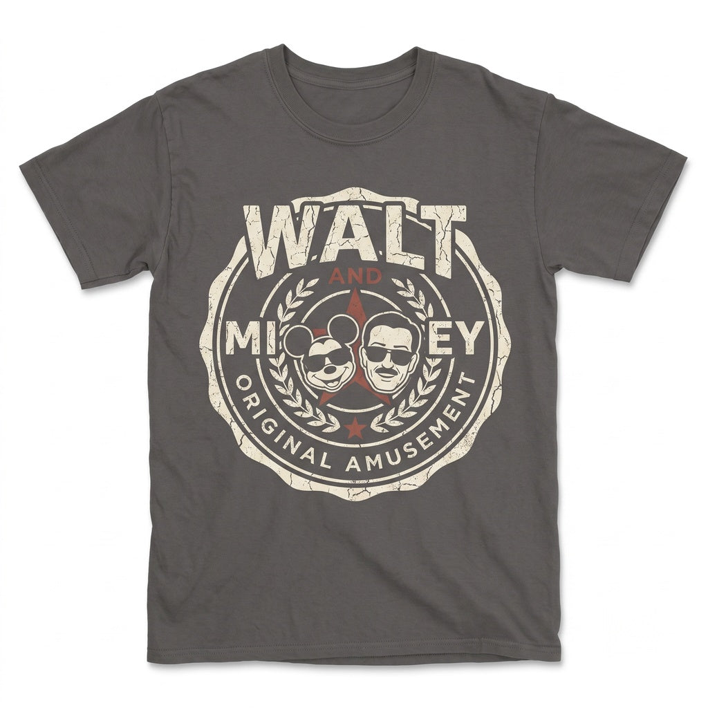 Vintage Disney World Theme Park Castle Graphic Retro Magic Kingdom Vacation Fan Gift Top Unisex TShirt