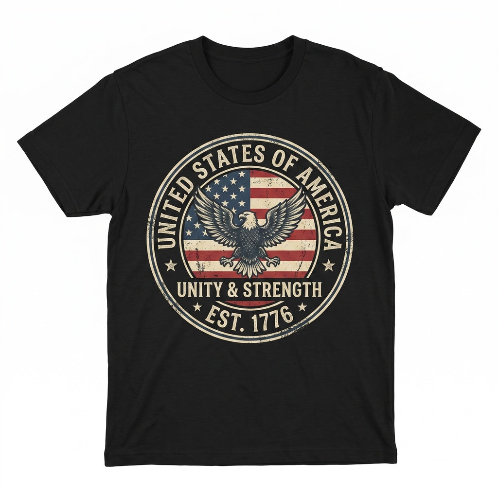 Donald Trump Patriotic American Flag Political Campaign Graphic Top Unisex TShirt