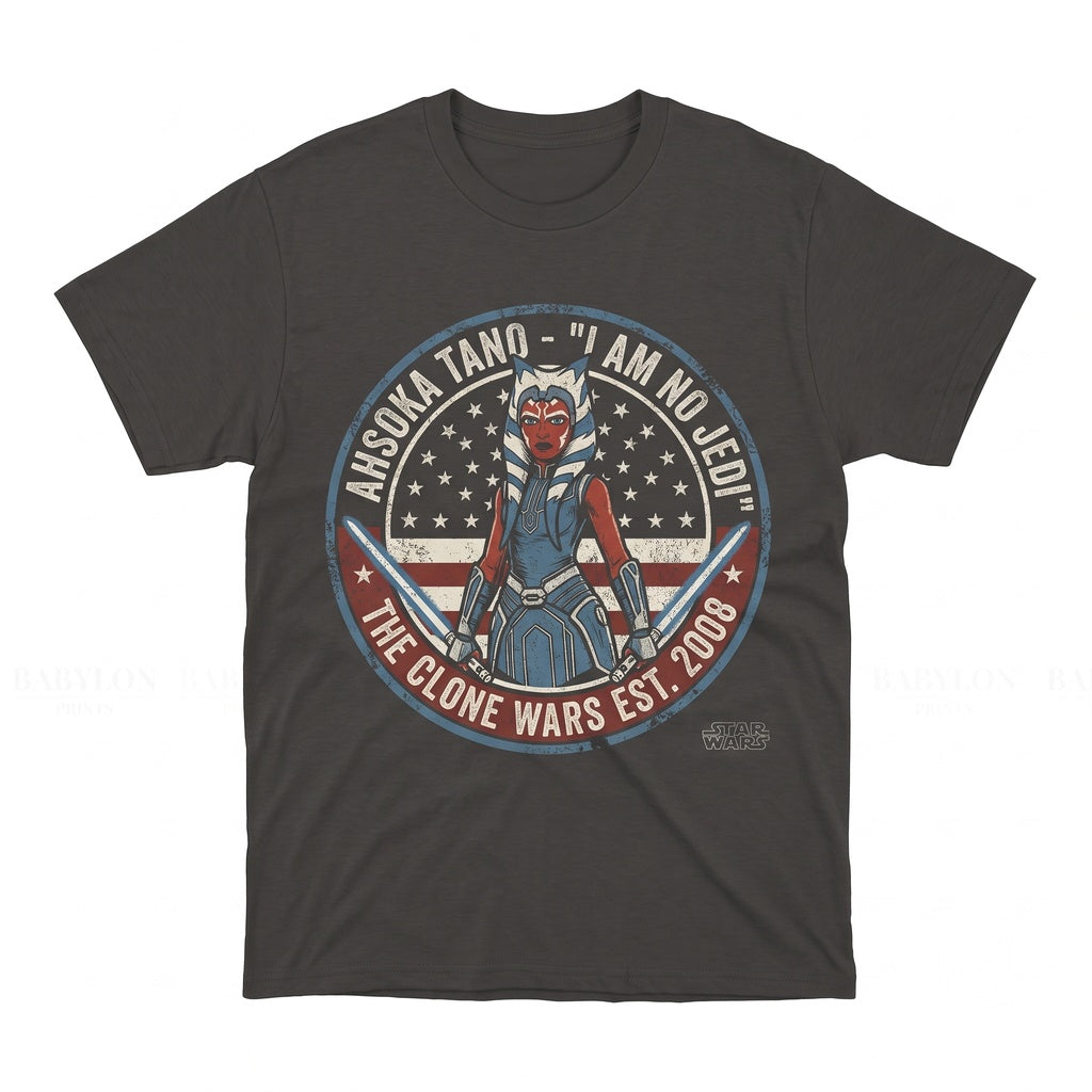 Vintage Ahsoka Tano Retro Sci-Fi Fulcrum Rebel Graphic Apparel Unisex TShirt