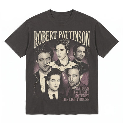 Vintage Robert Pattinson Edward Cullen Vampire Romance Graphic Unisex TShirt