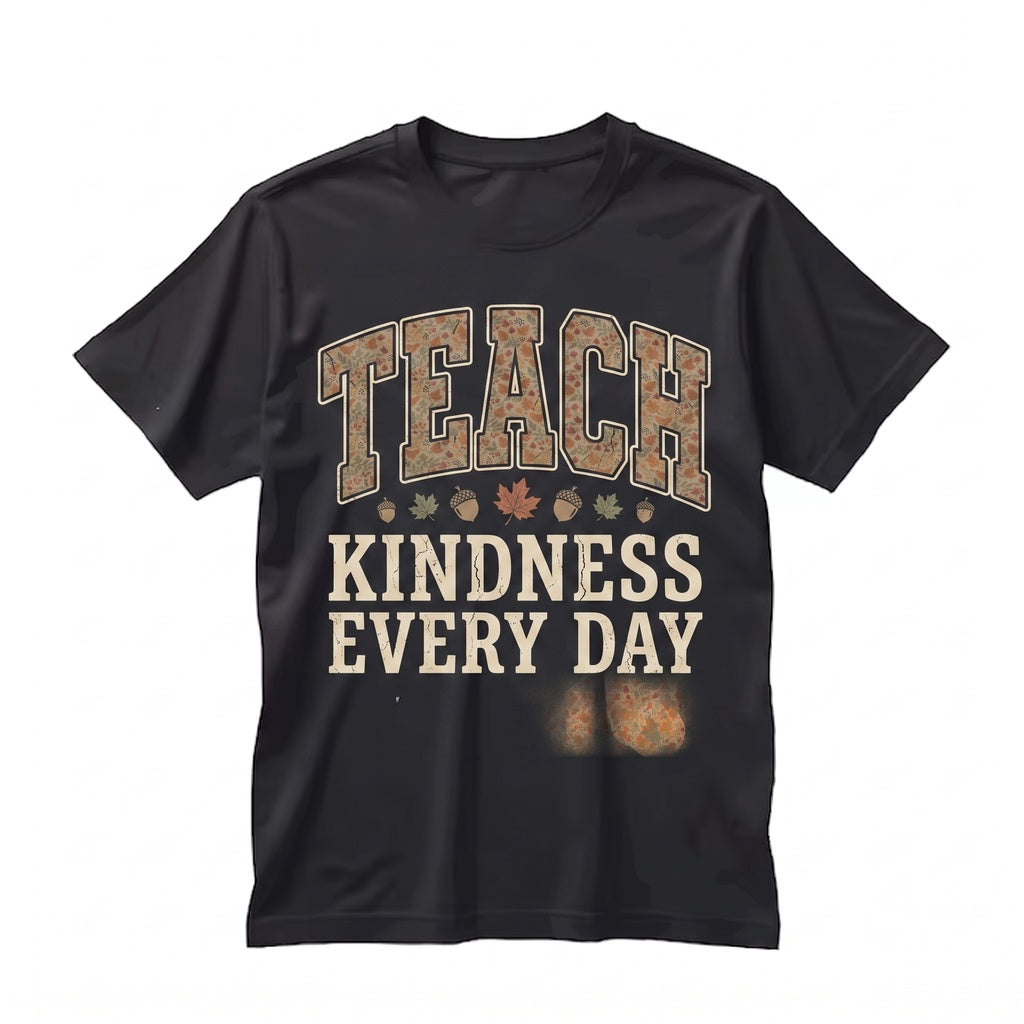 Floral Fall Retro Teacher Appreciation Back to School Gift Unisex TShirt