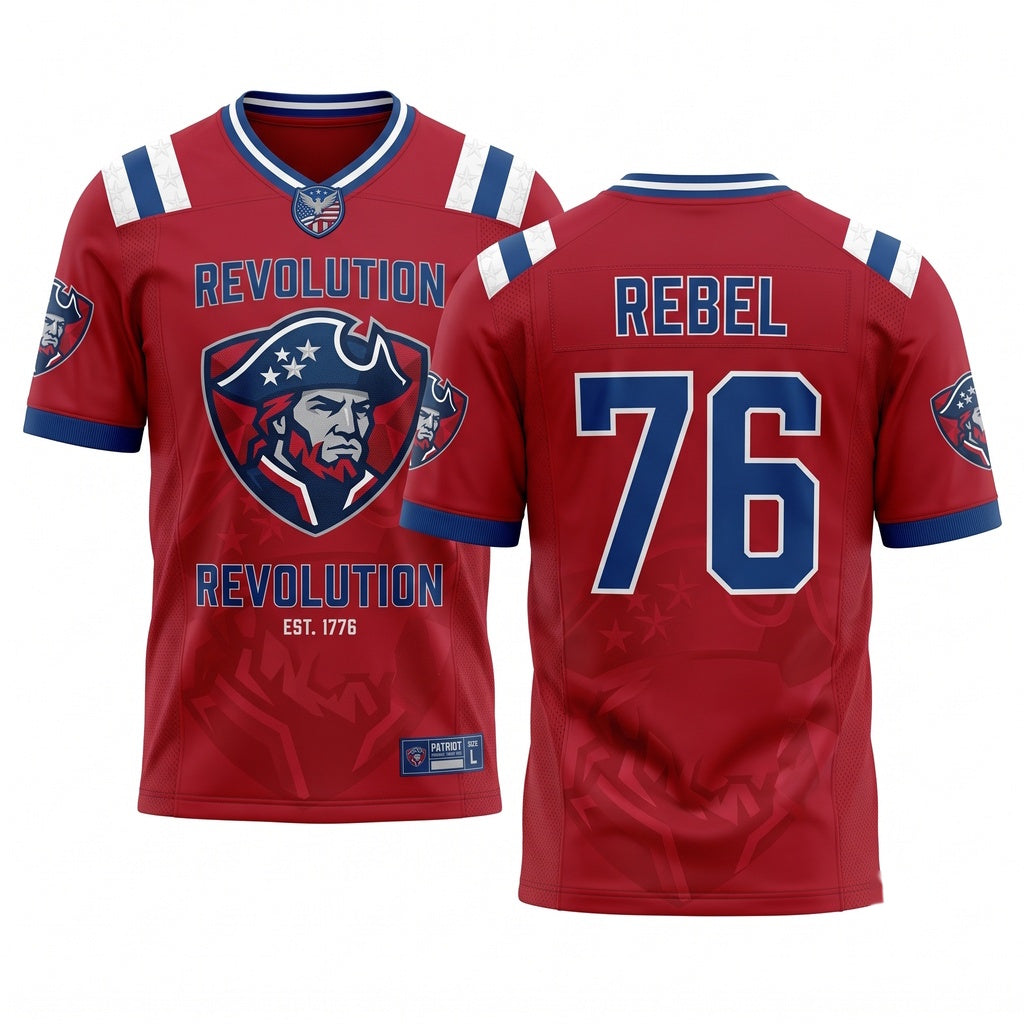 Unisex Lightweight Breathable Mesh Football Fan Jersey for Game Day Athletic Wear