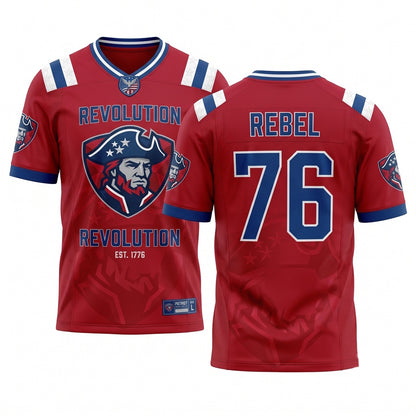 Unisex Lightweight Breathable Mesh Football Fan Jersey for Game Day Athletic Wear