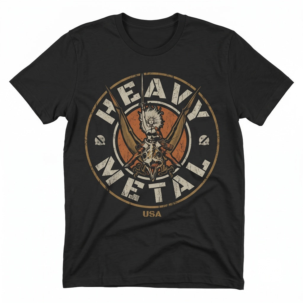 Heavy Metal Music Concert Graphic Apparel Unisex TShirt
