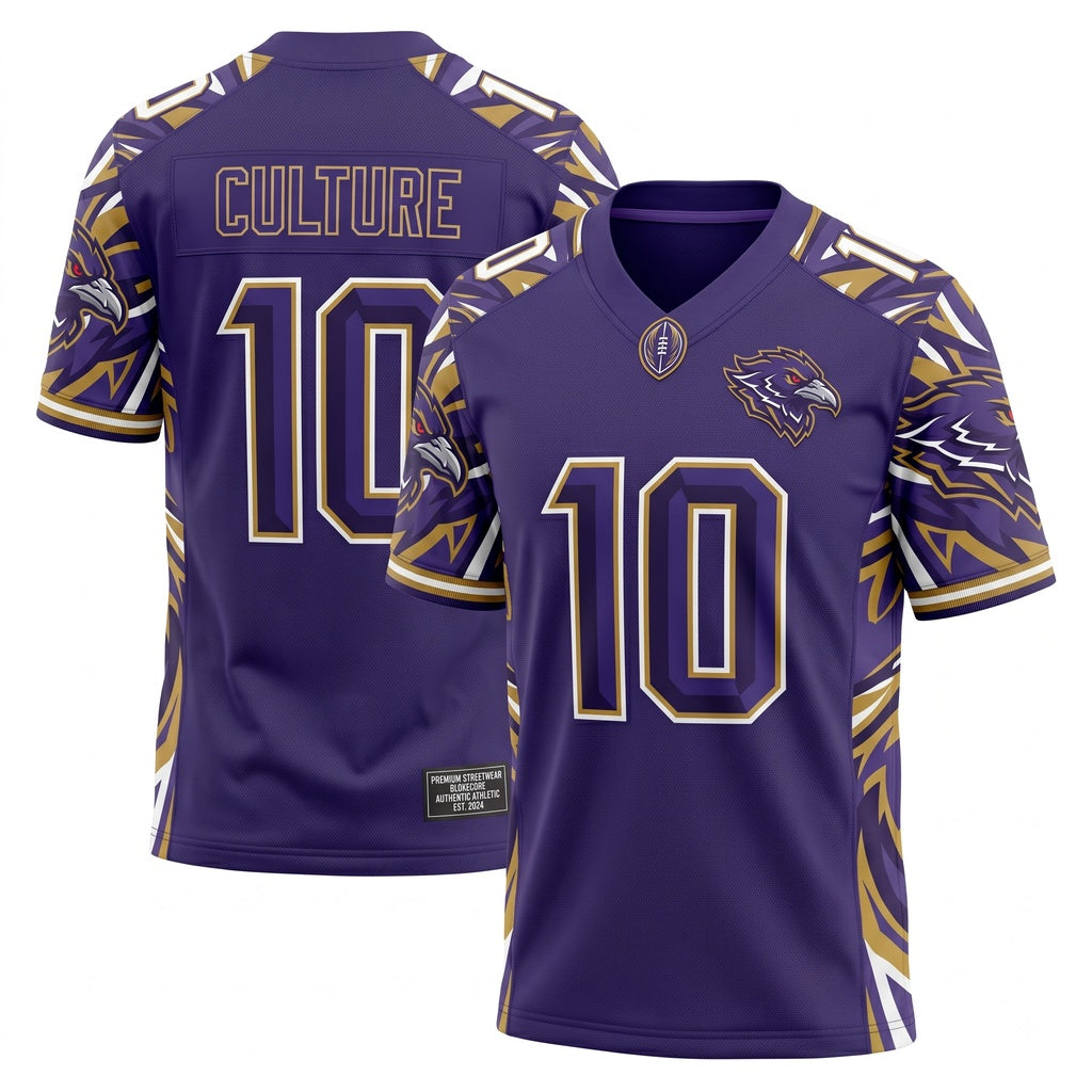 Unisex Athletic Football Fan Jersey - Breathable Mesh Lightweight Game Day Jersey