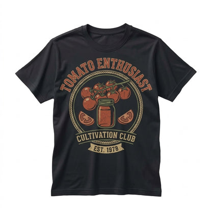 Tomato Enthusiast Vintage Graphic Tee Unisex TShirt