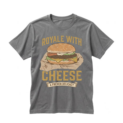 Royale with Cheese Funny Cult Movie 90s Film Graphic Unisex TShirt