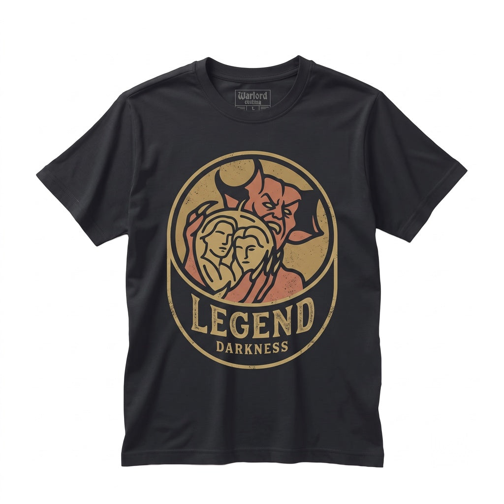 Vintage Retro Legend Graphic Apparel Distressed Classic Novelty Cotton Top, Unisex TShirt