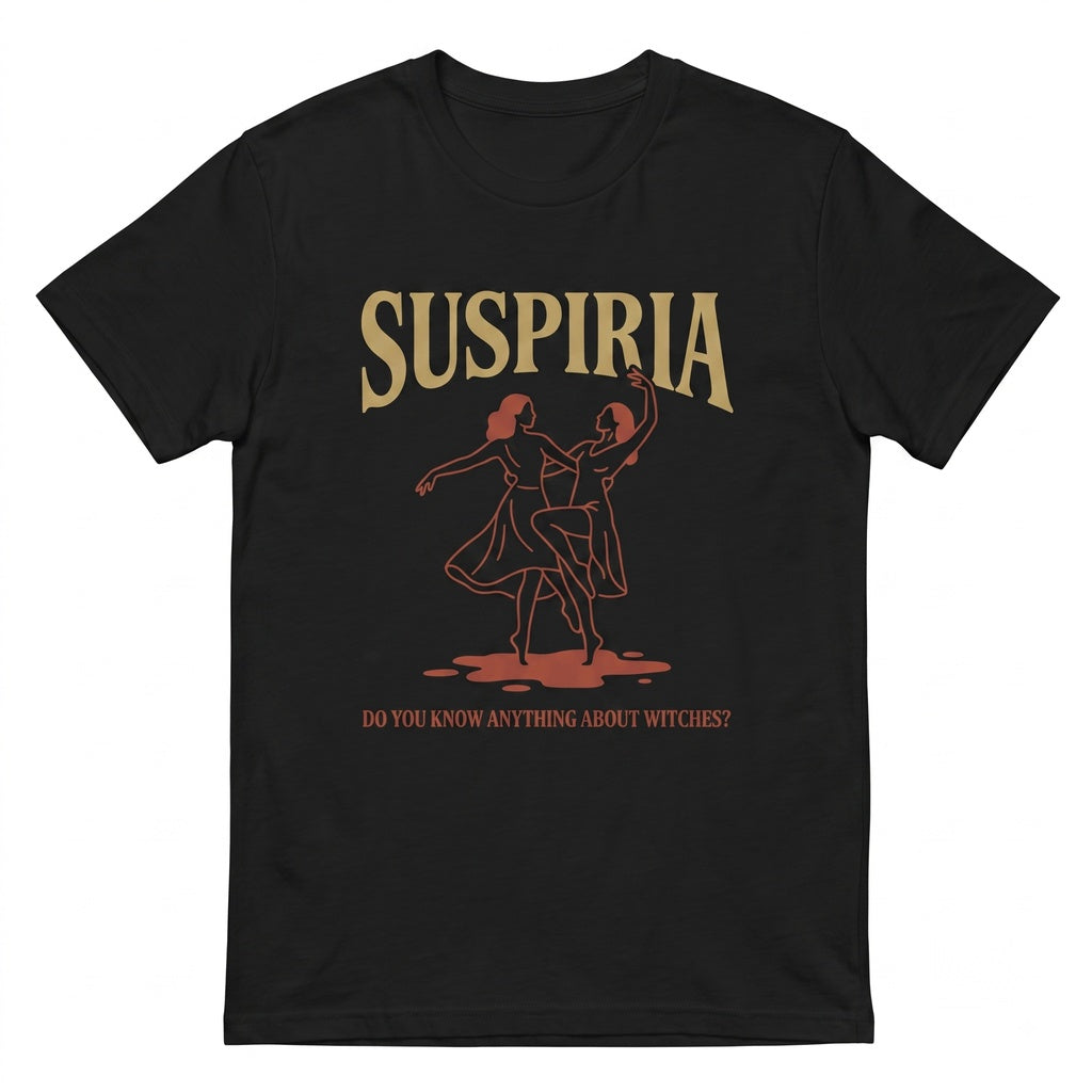 Vintage Italian Horror Movie Dance Cult Seance Retro Giallo Cinema Graphic Unisex TShirt