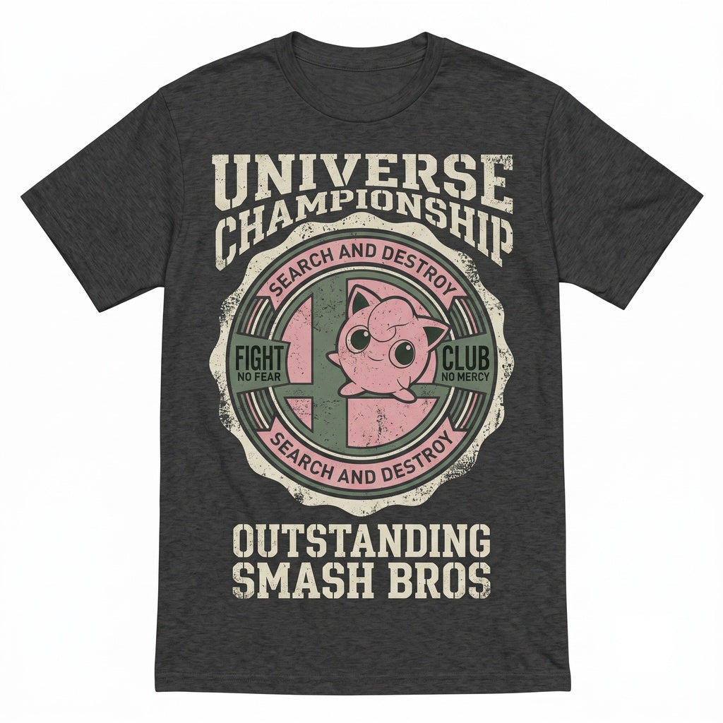 Vintage Mineral Garment Dyed Cute Pink Singing Monster Anime Graphic Oversized Unisex TShirt